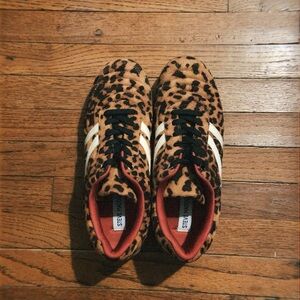 Steve Madden Animal Print Sneakers with White Accents